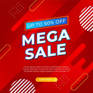 Vector Illustration Promotion Big Super Sale Banner. Discount Design For Newsletter, Poster, Social Media Template, Ads, Black Friday, Special Offer, Summer Sale, Spring Sale, Online Shopping, And Web