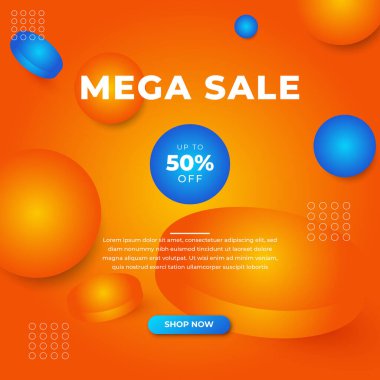 Vector Illustration Promotion Big Super Sale Banner. Discount Design For Newsletter, Poster, Social Media Template, Ads, Black Friday, Special Offer, Summer Sale, Spring Sale, Online Shopping, And Web