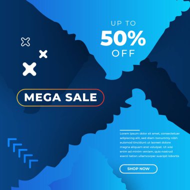 Vector Illustration Promotion Big Super Sale Banner. Discount Design For Newsletter, Poster, Social Media Template, Ads, Black Friday, Special Offer, Summer Sale, Spring Sale, Online Shopping, And Web