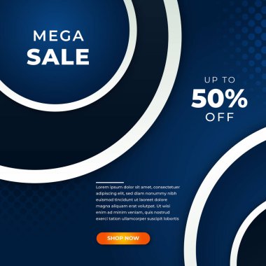 Vector Illustration Promotion Big Super Sale Banner. Discount Design For Newsletter, Poster, Social Media Template, Ads, Black Friday, Special Offer, Summer Sale, Spring Sale, Online Shopping, And Web