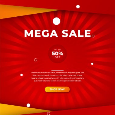 Vector Illustration Promotion Big Super Sale Banner. Discount Design For Newsletter, Poster, Social Media Template, Ads, Black Friday, Special Offer, Summer Sale, Spring Sale, Online Shopping, And Web