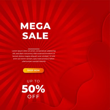 Vector Illustration Promotion Big Super Sale Banner. Discount Design For Newsletter, Poster, Social Media Template, Ads, Black Friday, Special Offer, Summer Sale, Spring Sale, Online Shopping, And Web