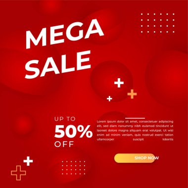 Vector Illustration Promotion Big Super Sale Banner. Discount Design For Newsletter, Poster, Social Media Template, Ads, Black Friday, Special Offer, Summer Sale, Spring Sale, Online Shopping, And Web