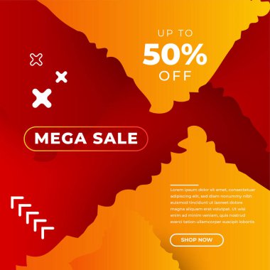 Vector Illustration Promotion Big Super Sale Banner. Discount Design For Newsletter, Poster, Social Media Template, Ads, Black Friday, Special Offer, Summer Sale, Spring Sale, Online Shopping, And Web