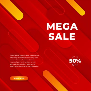 Vector Illustration Promotion Big Super Sale Banner. Discount Design For Newsletter, Poster, Social Media Template, Ads, Black Friday, Special Offer, Summer Sale, Spring Sale, Online Shopping, And Web