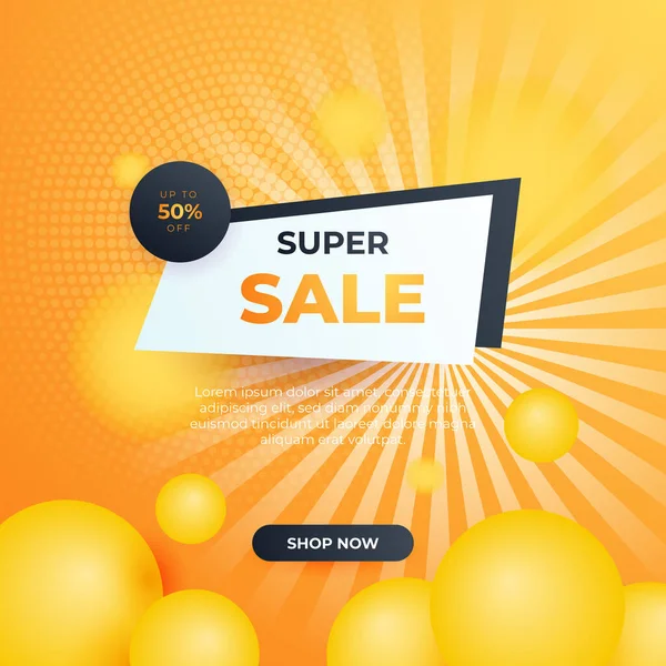 Editable minimal square banner template. Black and yellow background color with stripe line shape. Suitable for social media post and web internet ads. Vector illustration with photo college