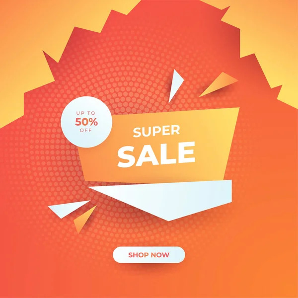 Editable minimal square banner template. Orange background color with stripe line shape. Suitable for social media post and web internet ads. Vector illustration with photo college