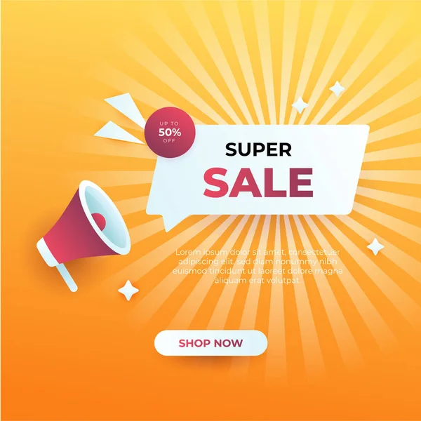 Editable minimal square banner template. Orange background color with stripe line shape. Suitable for social media post and web internet ads. Vector illustration with photo college