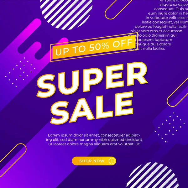 Sale and design background set with colorful abstract shapes. Special offer mega sale background template. Vector illustration promotion big super sale banner. Discount design for poster and web.