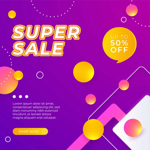 Sale and design background set with colorful abstract shapes. Special offer mega sale background template. Vector illustration promotion big super sale banner. Discount design for poster and web.