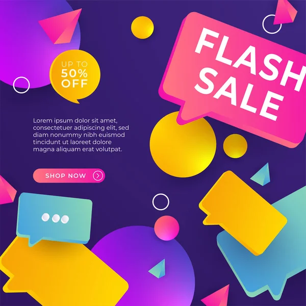 Sale and design background set with colorful abstract shapes. Special offer mega sale background template. Vector illustration promotion big super sale banner. Discount design for poster and web.