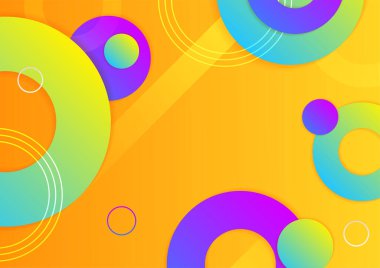 Abstract background with geometric shapes and dynamic effect. Modern pattern. Vector illustration for design.