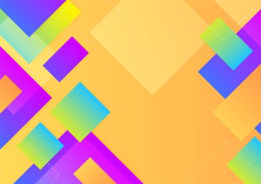 Abstract background with geometric shapes and dynamic effect. Modern pattern. Vector illustration for design.