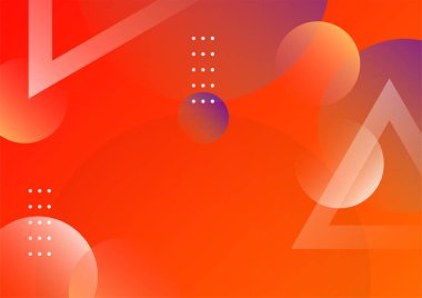 Abstract background with geometric shapes and dynamic effect. Modern pattern. Vector illustration for design.