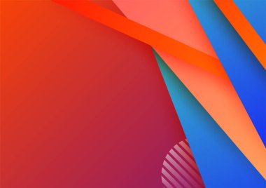 Abstract background with geometric shapes and dynamic effect. Modern pattern. Vector illustration for design.