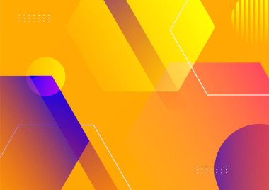 Abstract background with geometric shapes and dynamic effect. Modern pattern. Vector illustration for design.