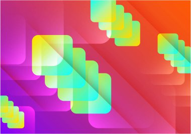 Colorful vibrant gradient geometric pattern background texture for cover design. Minimal color abstract gradient banner template. Modern vector geometric shape for presentation design template