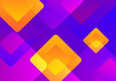 Colorful vibrant gradient geometric pattern background texture for cover design. Minimal color abstract gradient banner template. Modern vector geometric shape for presentation design template