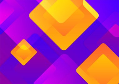 Colorful vibrant gradient geometric pattern background texture for cover design. Minimal color abstract gradient banner template. Modern vector geometric shape for presentation design template