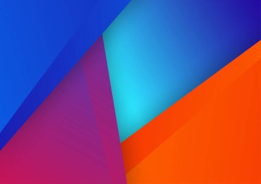 Colorful abstract background for business presentation design template