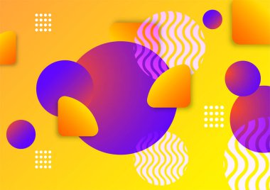 Colorful abstract background for business presentation design template