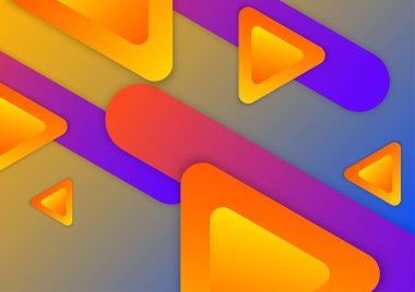 Colorful abstract background for business presentation design template