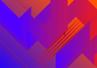 Colorful abstract background for business presentation design template