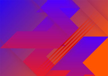 Colorful abstract background for business presentation design template