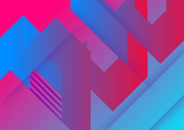 Colorful abstract background for business presentation design template