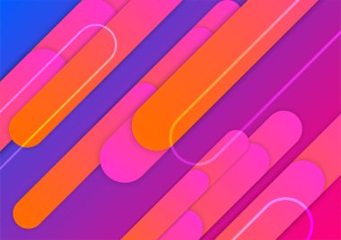 Colorful abstract background for business presentation design template