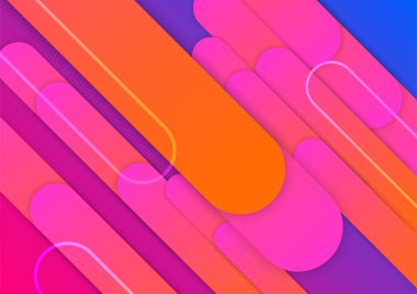 Colorful abstract background for business presentation design template