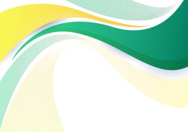 Modern dynamic shape colorful presentation design abstract background