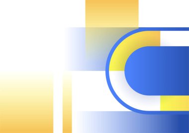 Modern dynamic shape colorful presentation design abstract background