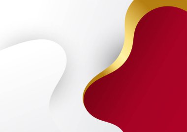 Modern dynamic shape colorful presentation design abstract background