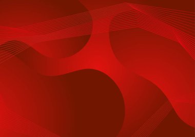 Modern dynamic shape colorful presentation design abstract background