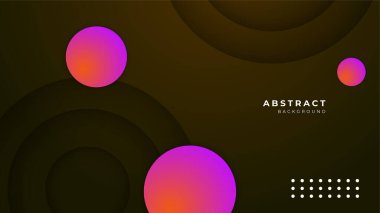 Modern colorful abstract background for business presentation design template with geometric shapes