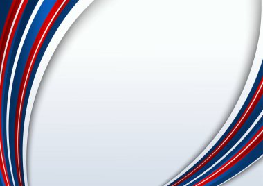 Blue red white presentation background design. Vector illustration design for presentation, banner, cover, web, flyer, card, poster, wallpaper, texture, slide, magazine, and powerpoint