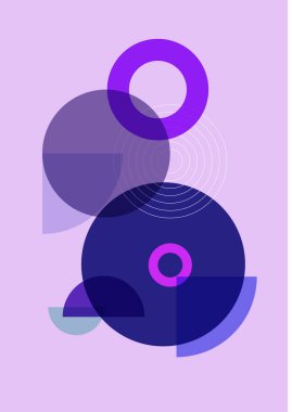 Modern soyut estetik set geometrik denge şekilleri, merdivenler ve bitkiler. Boho tarzında bir duvar dekoru. Kapak, duvar kağıdı, kart, sosyal medya, iç dekorasyon için yüzyılın ortalarında vektör baskısı