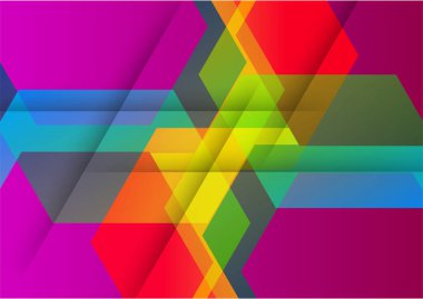 Creative abstract with colorful element design background. Memphis color background design with shapes composition. Futuristic design poster for business presentation, social media template and banner