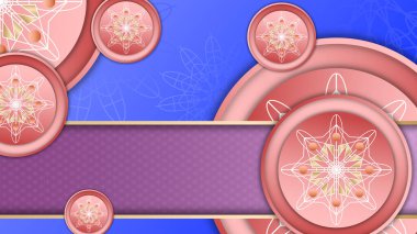 Elegant realistic ramadan kareem islamic illustration background for decorative pattern festival card. Arabic ornamental background in paper style