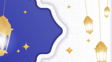 Elegant realistic ramadan kareem islamic illustration background for decorative pattern festival card. Arabic ornamental background in paper style