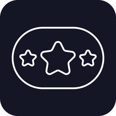 Rating Feedback Icons with black filled outline style. Related to Feedback, Rating, Like, Dislike, Comment, Good Bad Sign, Yes No icons. Vector illustration