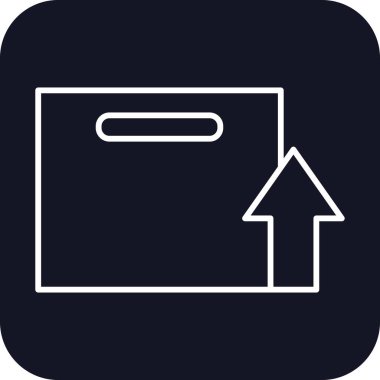 Delivery box delivery service icons with black filled outline style. Shipping logistics symbol sign. Simple vector illustration. Related to package, fee, fast courier