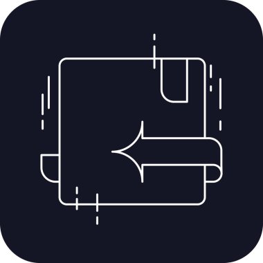 Refund delivery service icons with black filled outline style. Shipping logistics symbol sign. Simple vector illustration. Related to package, fee, fast courier