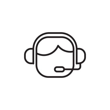 Customer service delivery service icons with black outline style. Shipping logistics symbol sign. Simple vector illustration. Related to package, fee, fast courier