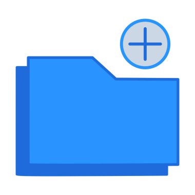 Add panel business people icon with blue outline style. panel, symbol, add, sign, internet, mark, check. Vector Illustration