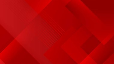 Sunum tasarımı, teknoloji afişi ve sosyal medya kapağı için soyut kırmızı arkaplan