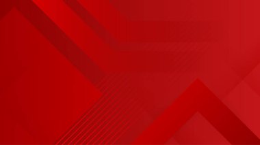 Sunum tasarımı, teknoloji afişi ve sosyal medya kapağı için soyut kırmızı arkaplan