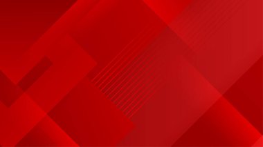 Sunum tasarımı, teknoloji afişi ve sosyal medya kapağı için soyut kırmızı arkaplan