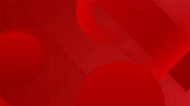 Sunum tasarımı, teknoloji afişi ve sosyal medya kapağı için soyut kırmızı arkaplan